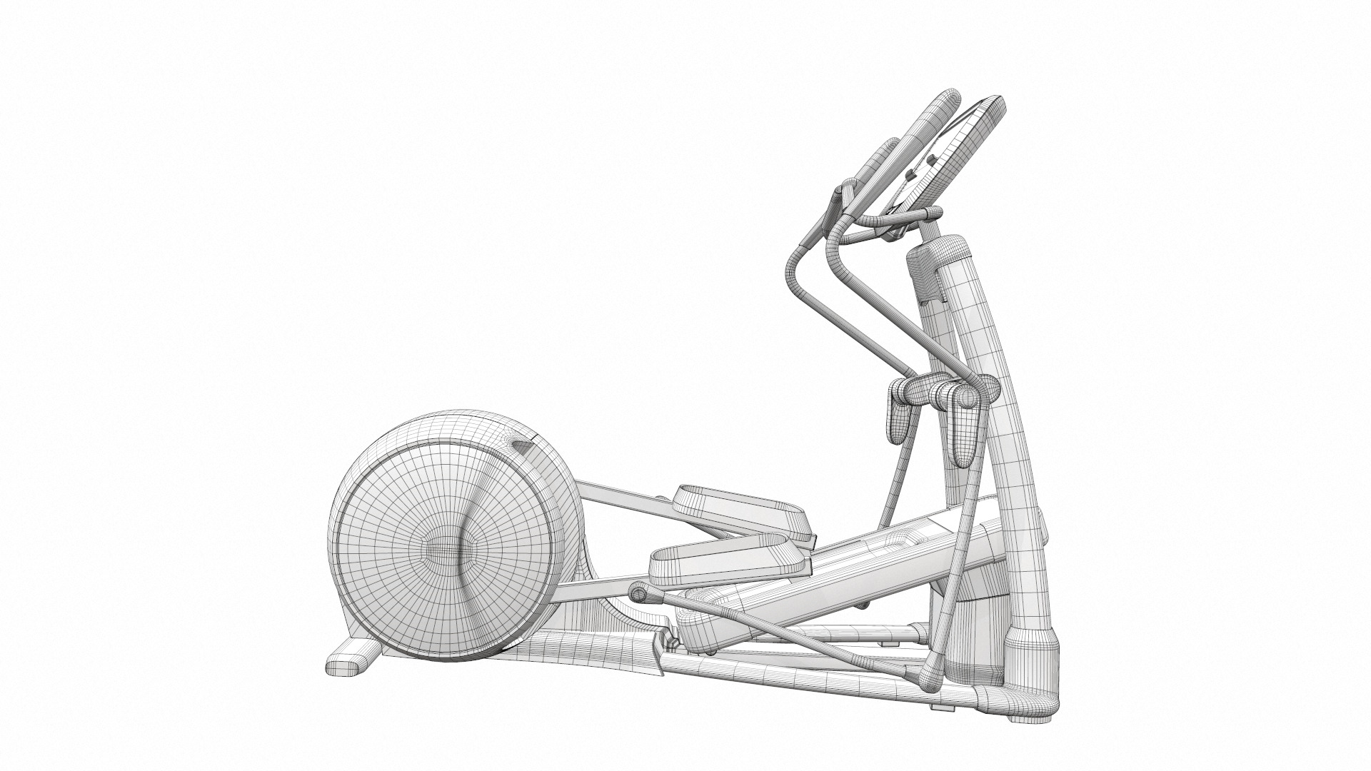Exercise bike efx 835 3D model_14