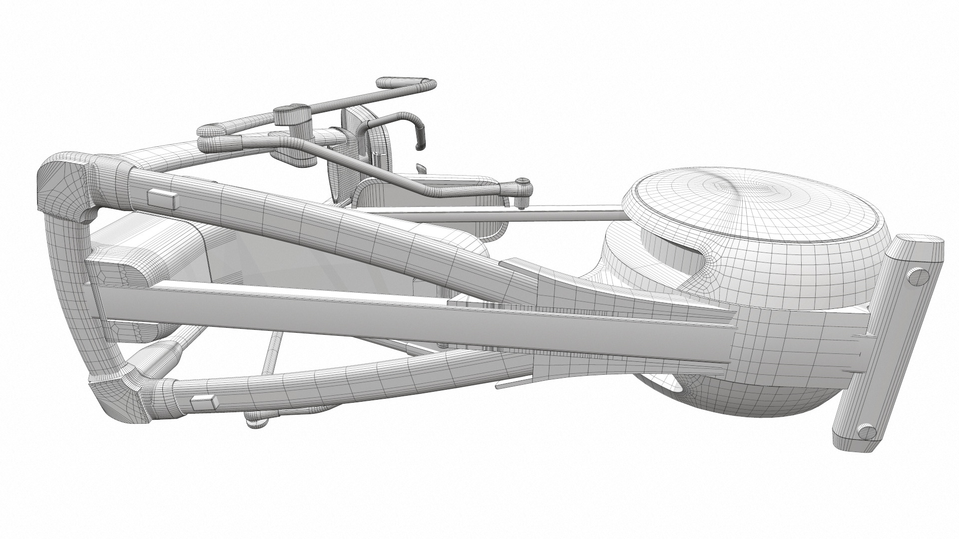 Exercise bike efx 835 3D model_16