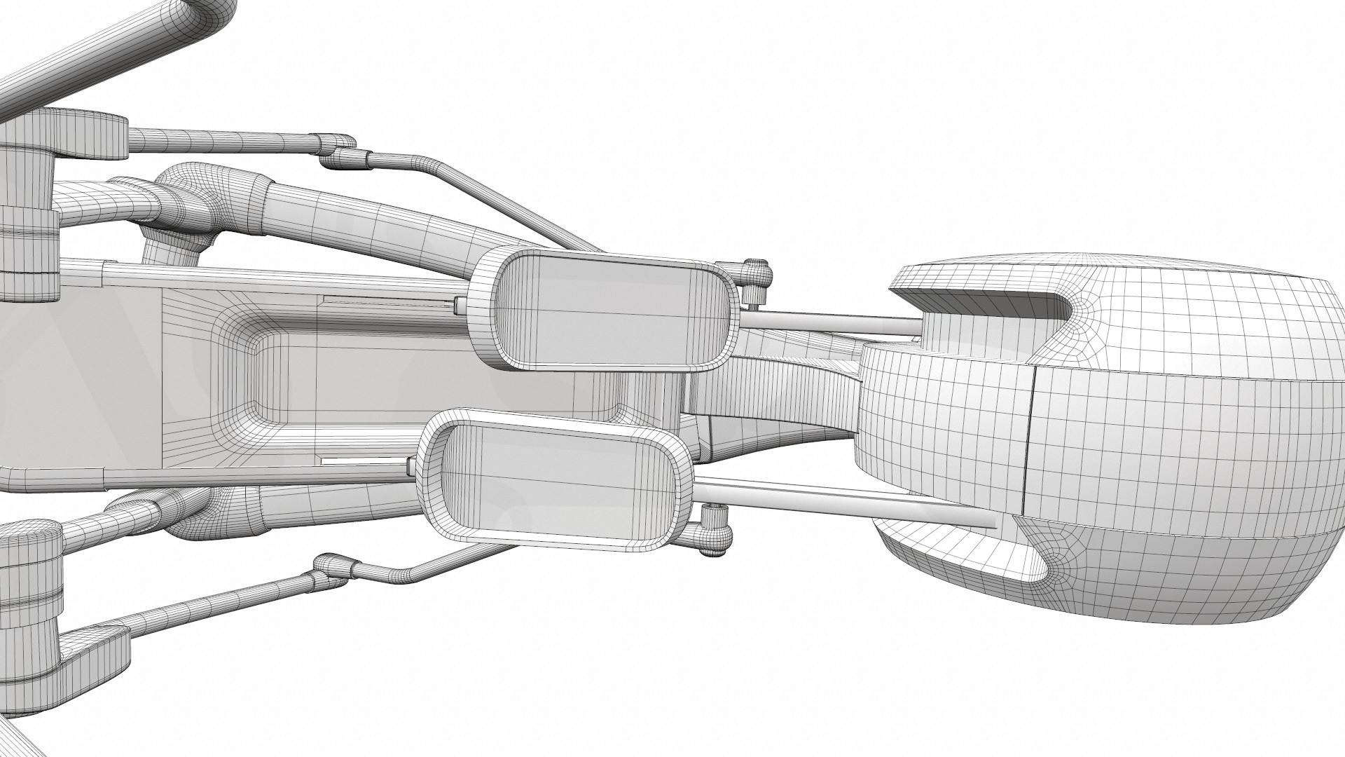 Exercise bike efx 835 3D model_19