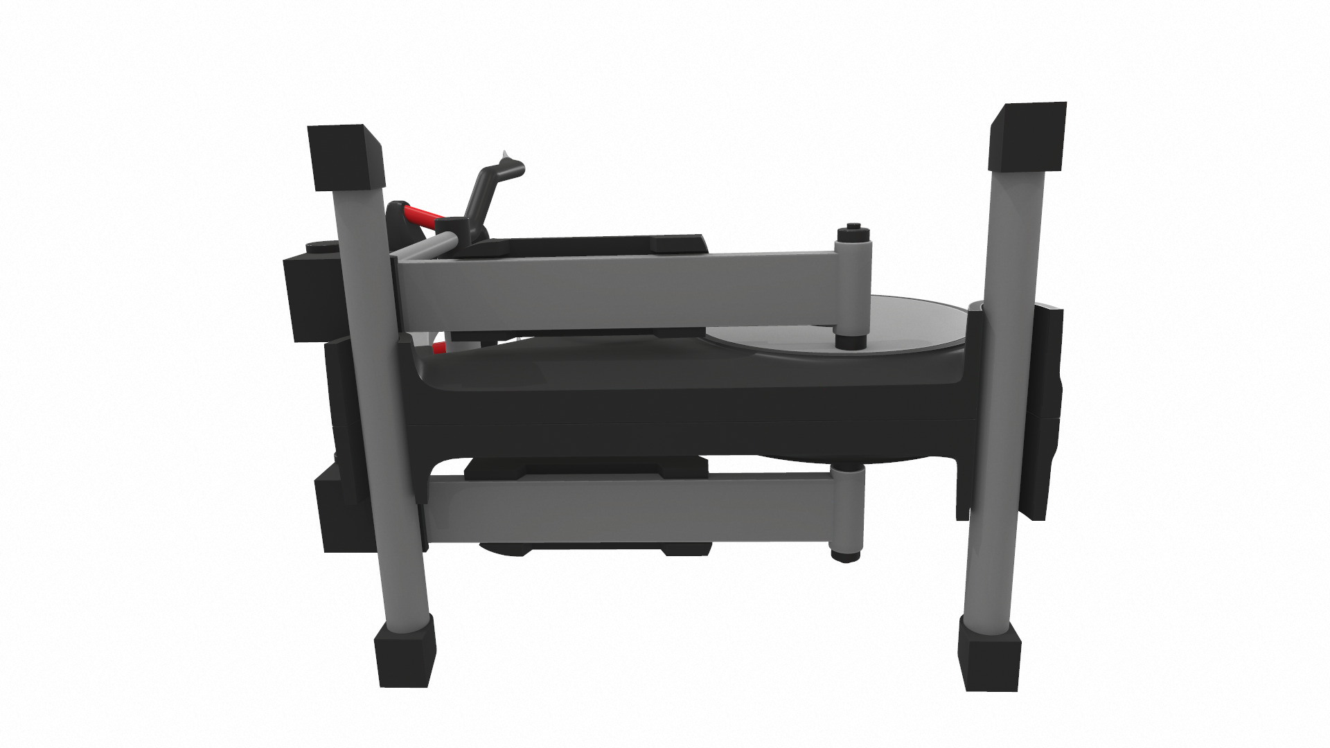 Exercise bike kettler kadett 3D model_5