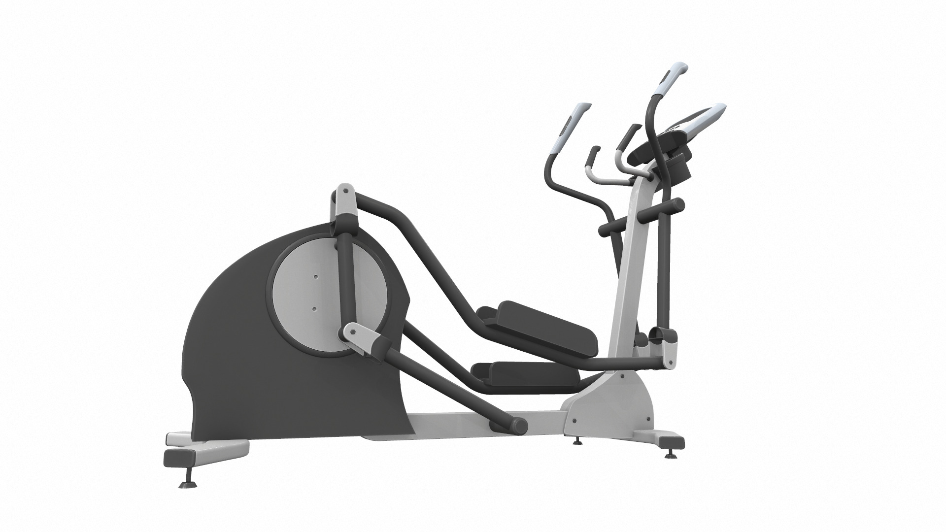 Exercise bike life fitness x1 3D model_3