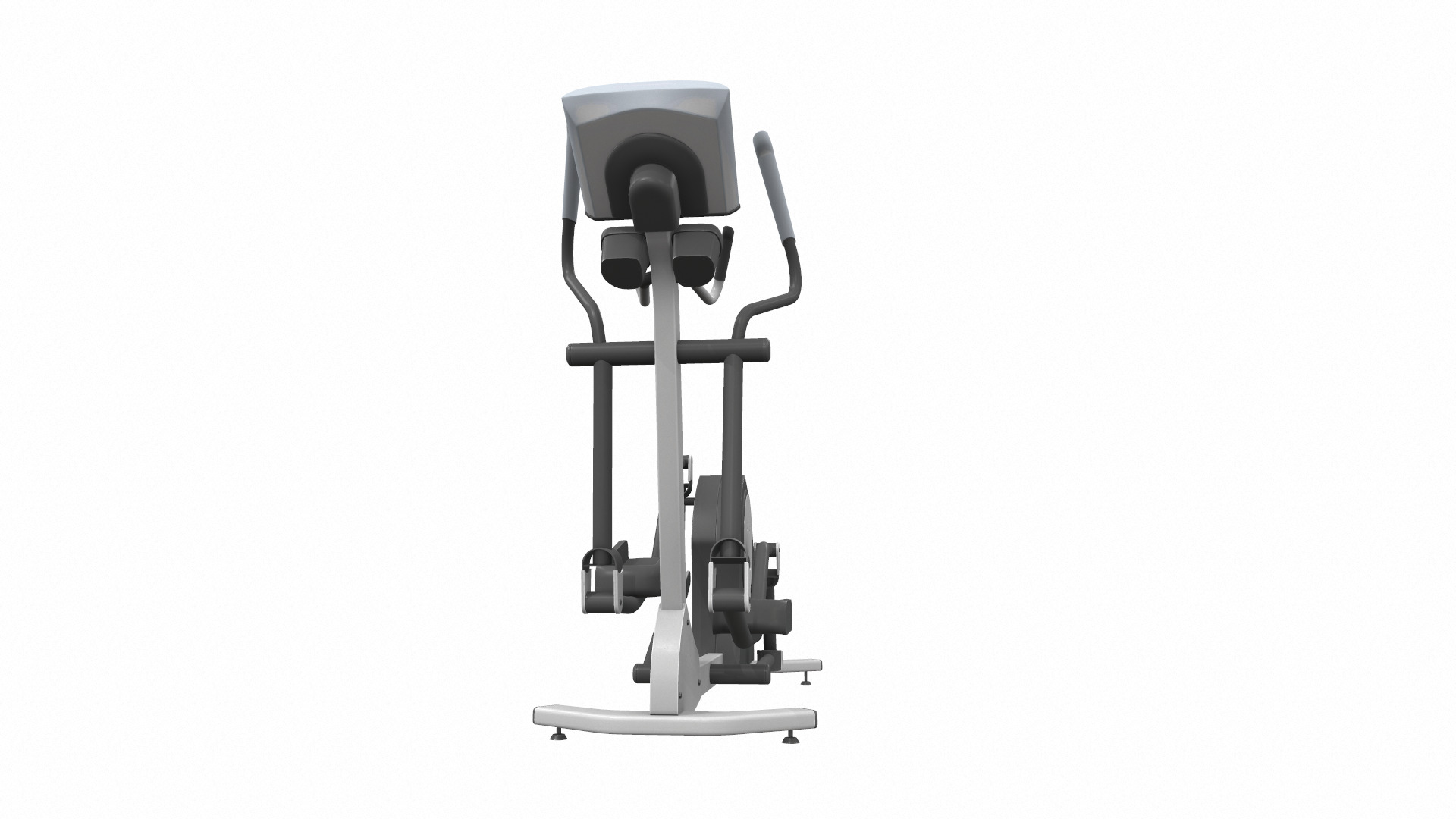 Exercise bike life fitness x1 3D model_2
