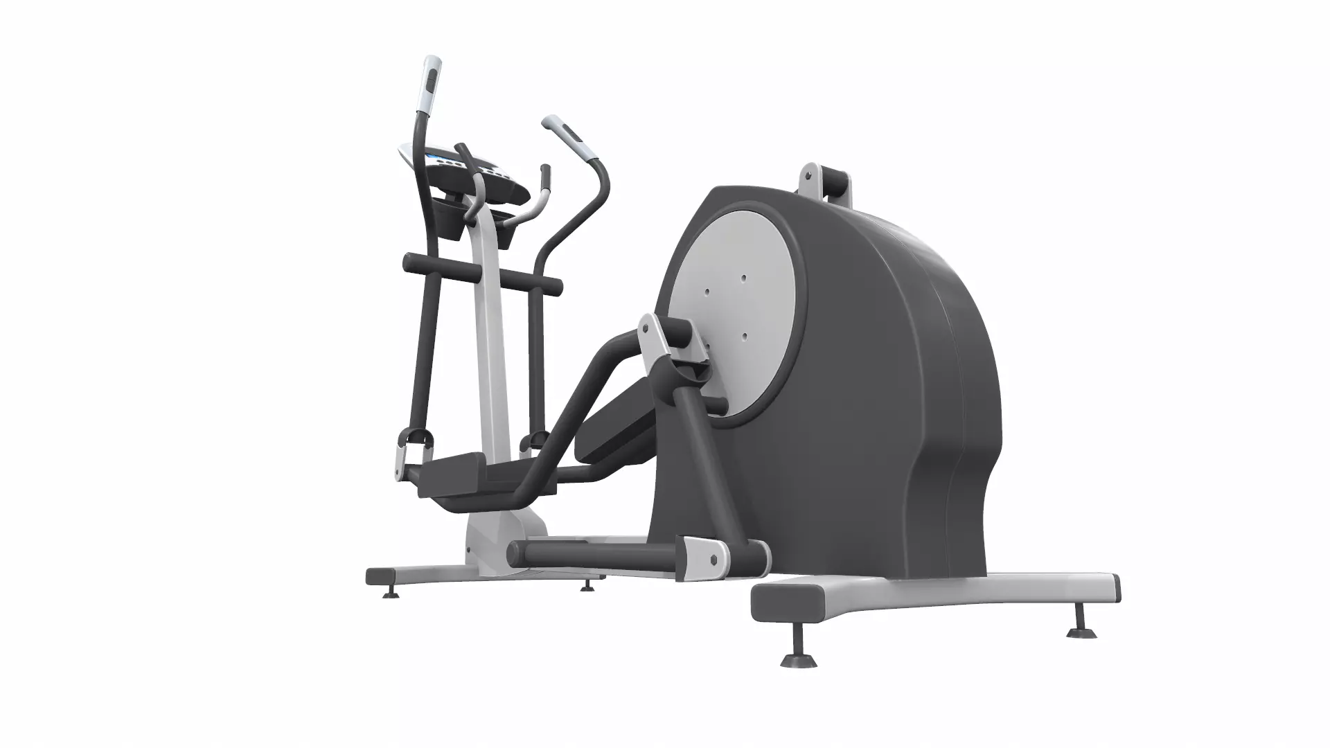 Exercise bike life fitness x1 3D model_0