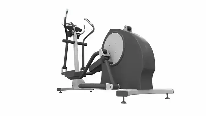 Exercise bike life fitness x1 3D model