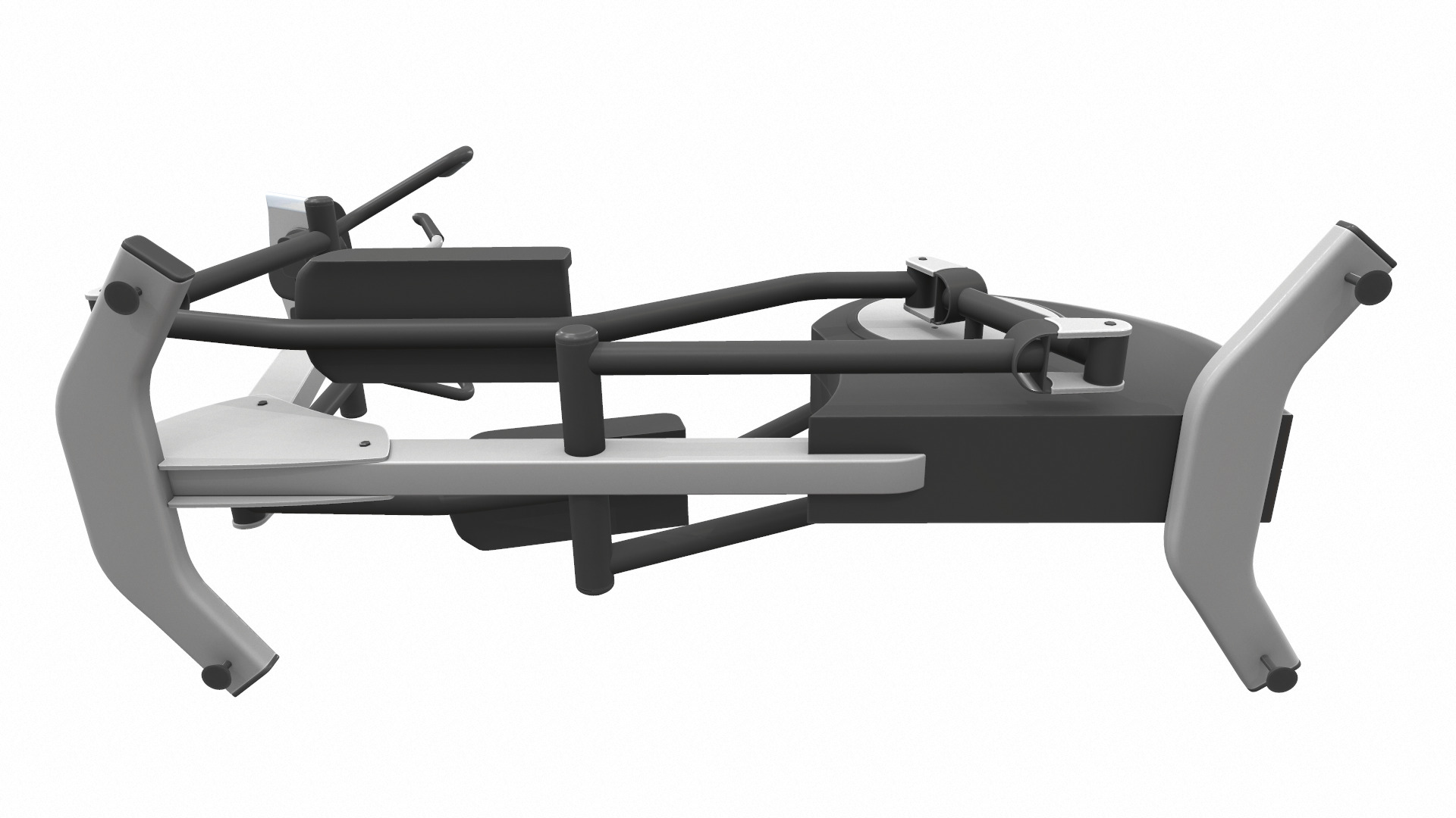 Exercise bike life fitness x1 3D model_5