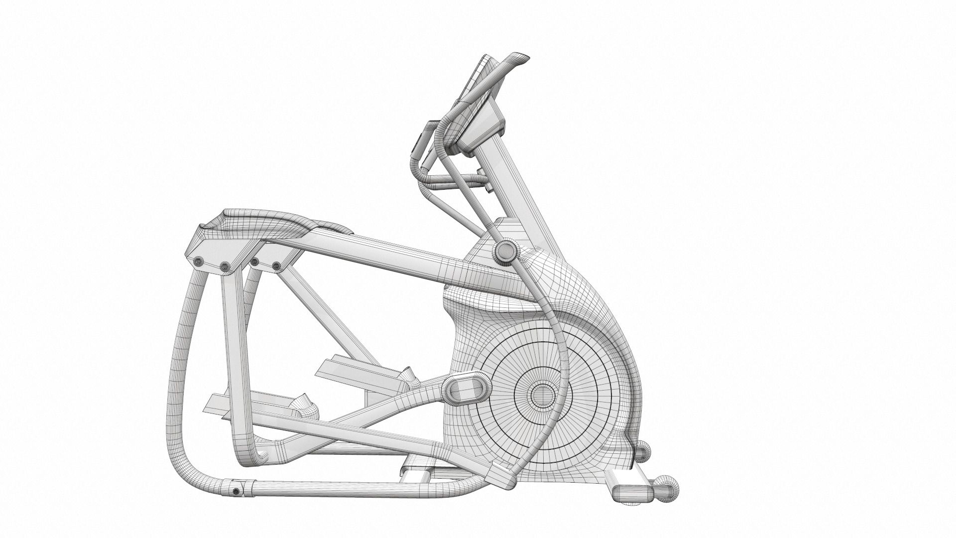 Exercise bike matrix a7xe 3D model_14