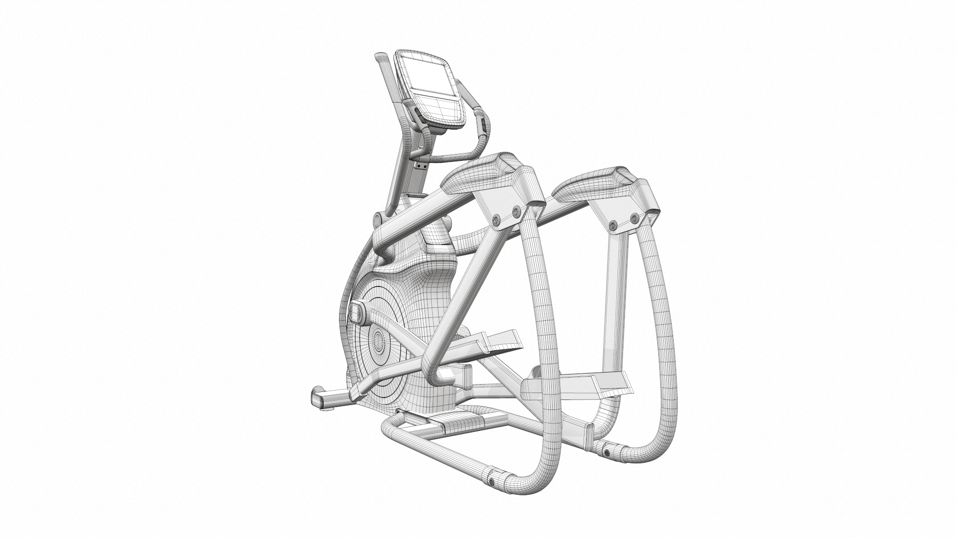 Exercise bike matrix a7xe 3D model_10