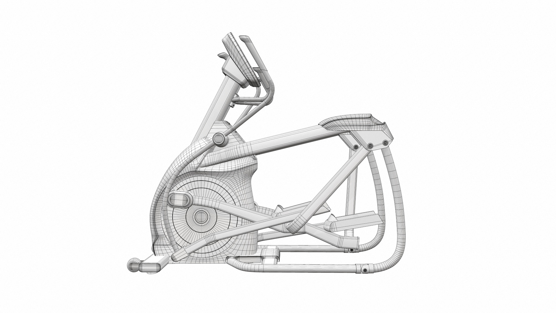 Exercise bike matrix a7xe 3D model_11