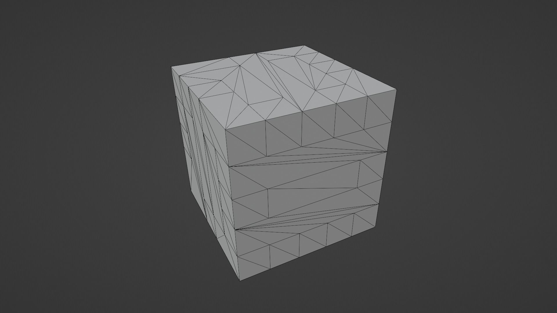 Cube Puzzle Low-poly 3D model_8