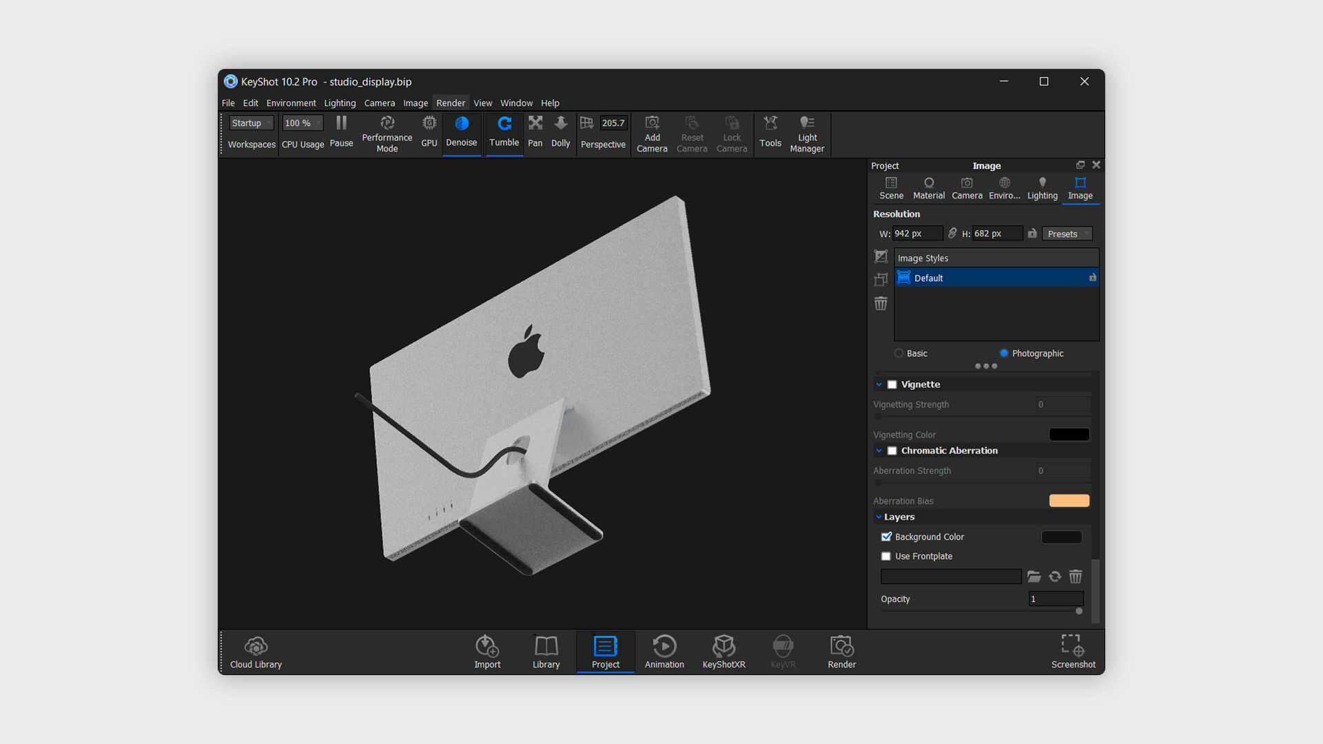 Apple Studio Display 2022 27 inch 5K Monitor 3D model_11