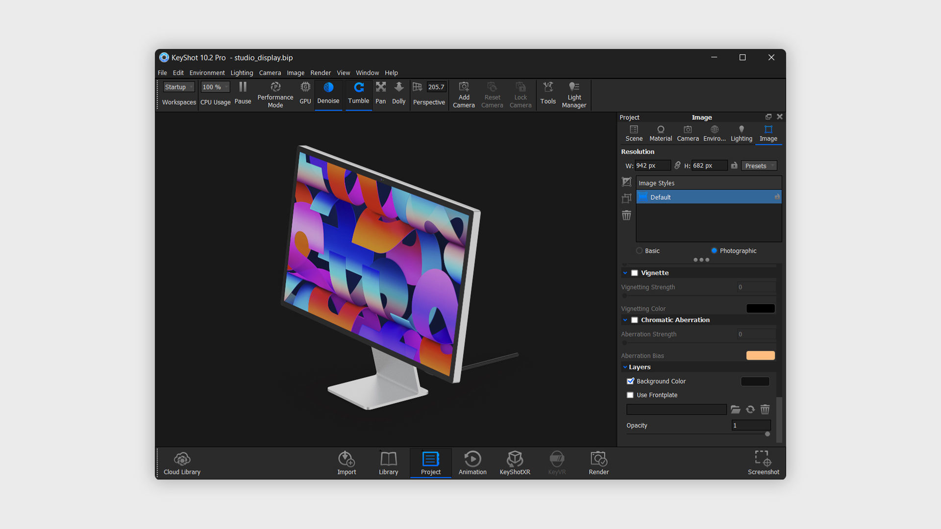 Apple Studio Display 2022 27 inch 5K Monitor 3D model_10