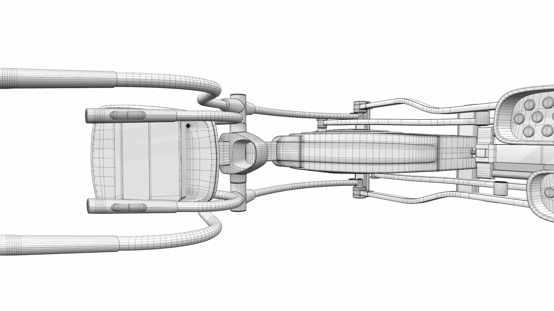 Exercise bike nordic track e71 3D model_17