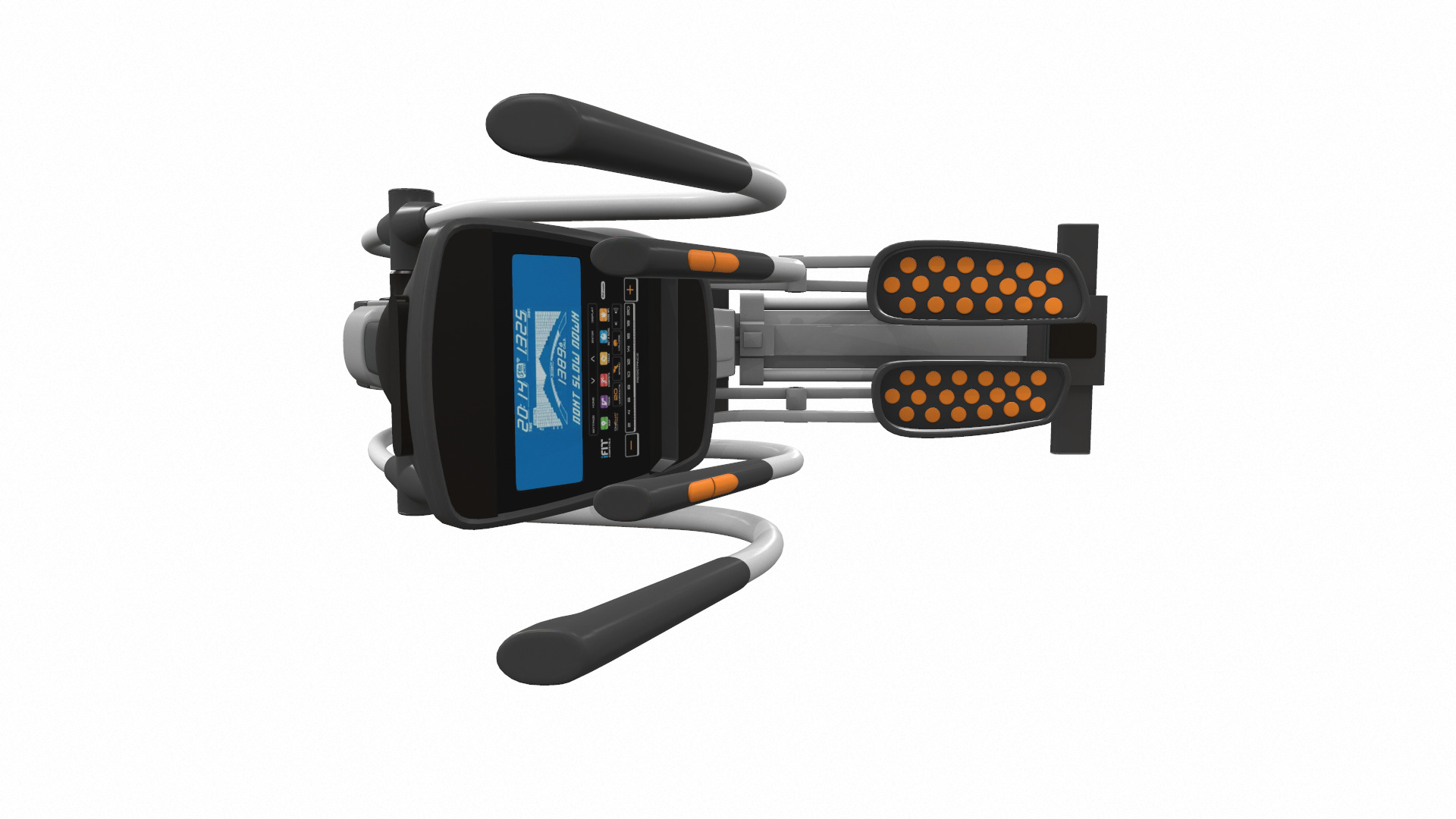 Exercise bike nordic track e71 3D model_6