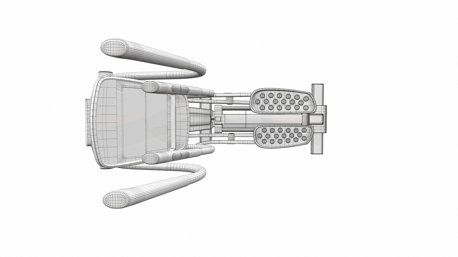 Exercise bike nordic track e71 3D model_16