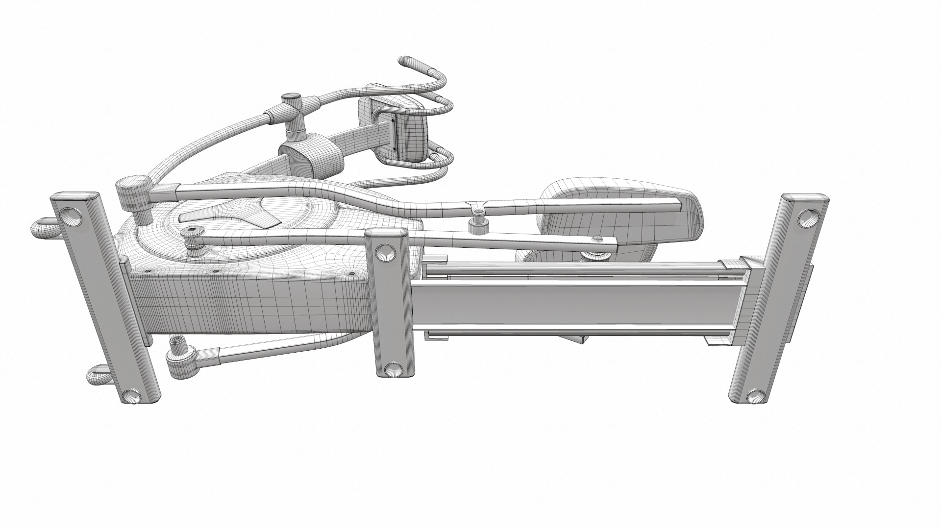 Exercise bike nordic track e71 3D model_15