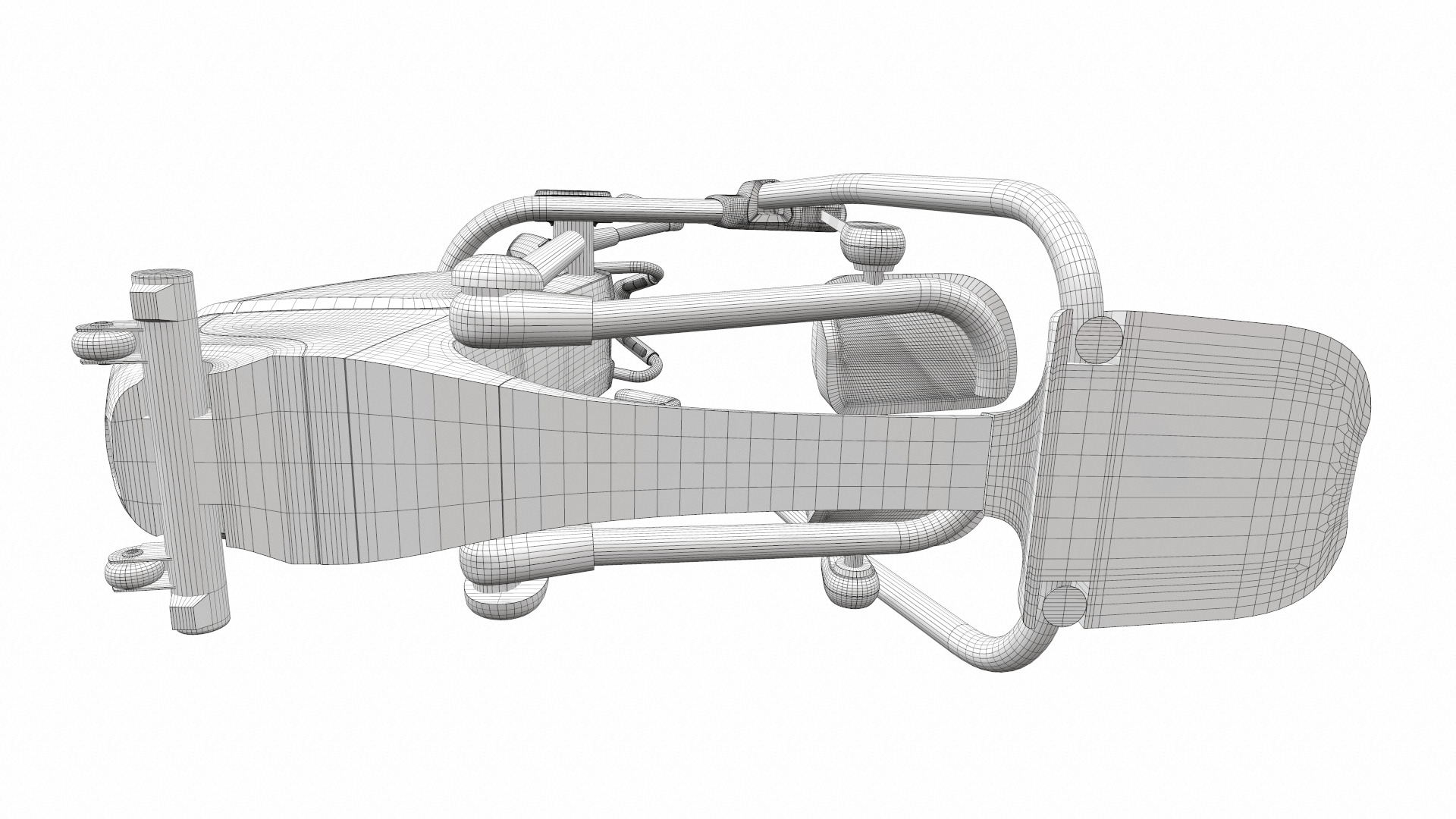 Exercise bike precor amt 885 3D model_14