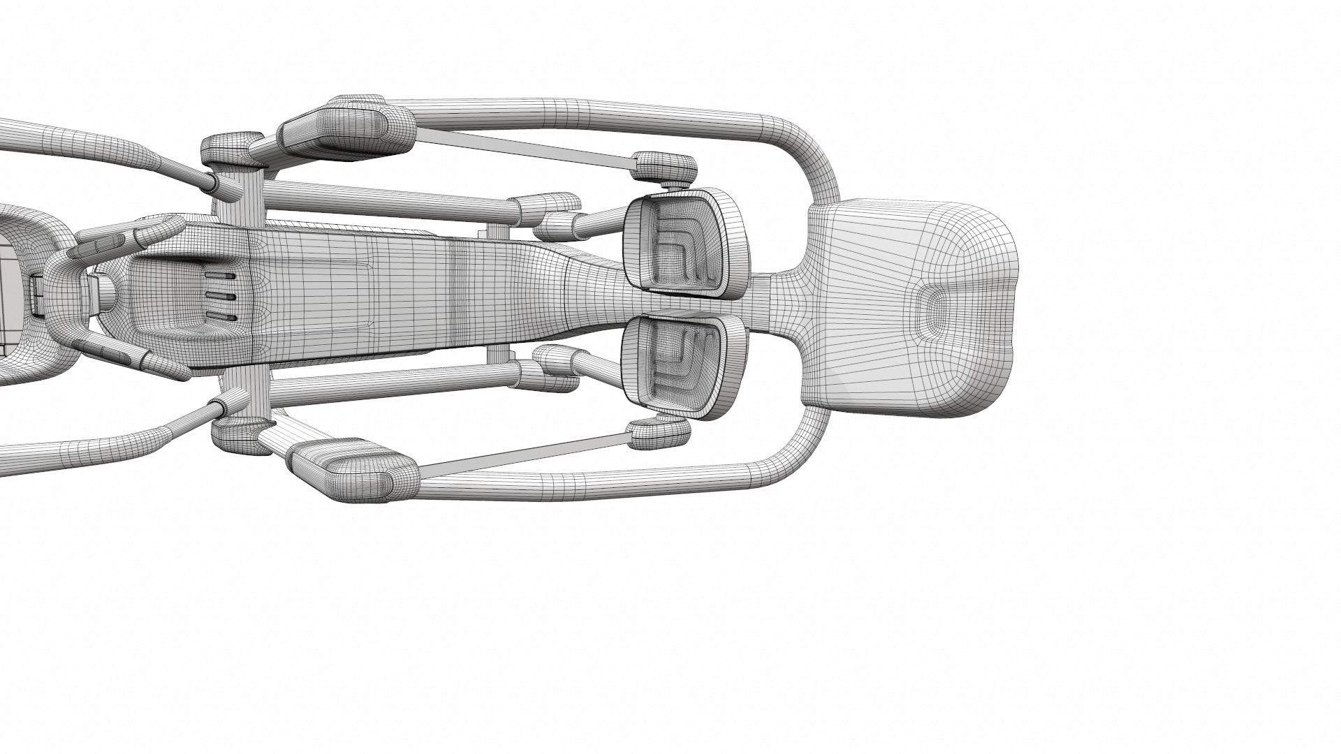 Exercise bike precor amt 885 3D model_16