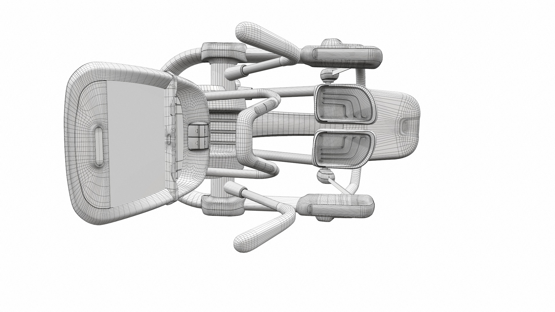 Exercise bike precor amt 885 3D model_15