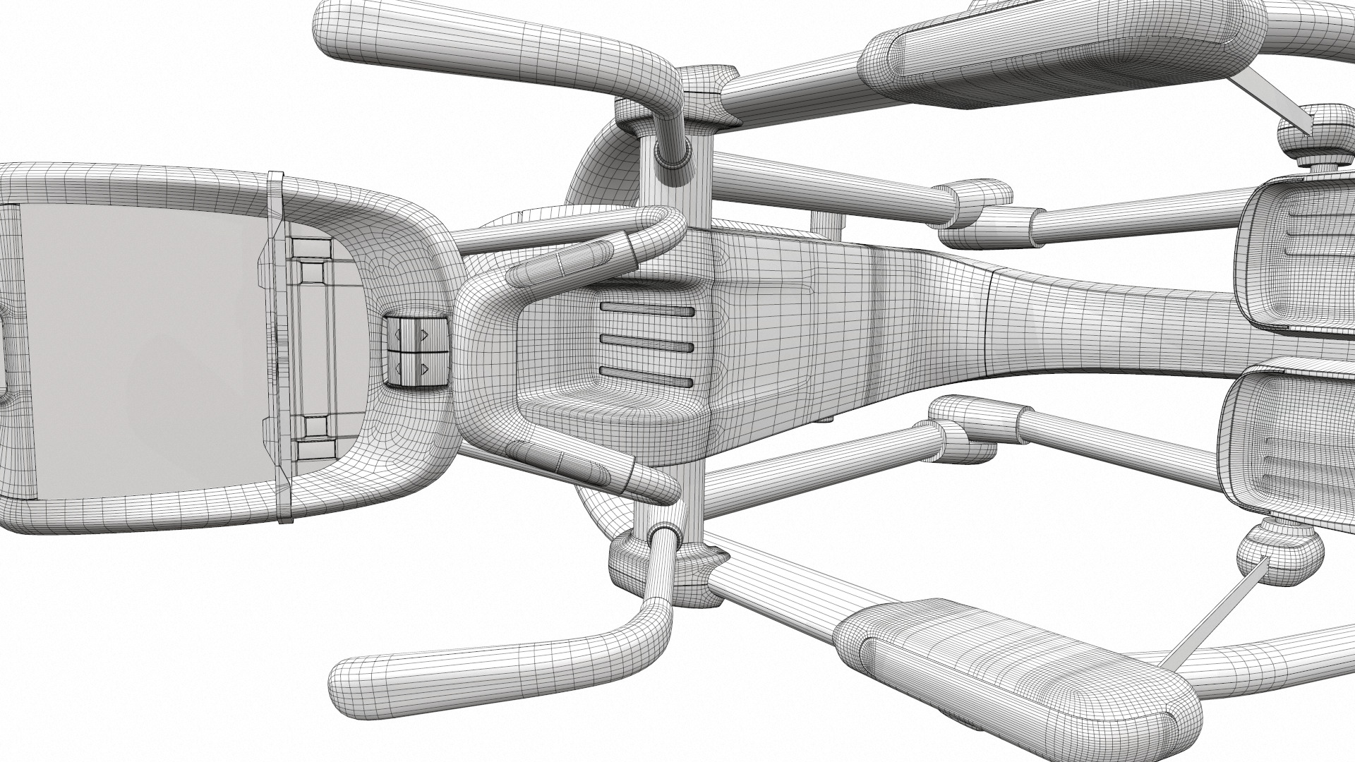 Exercise bike precor amt 885 3D model_17