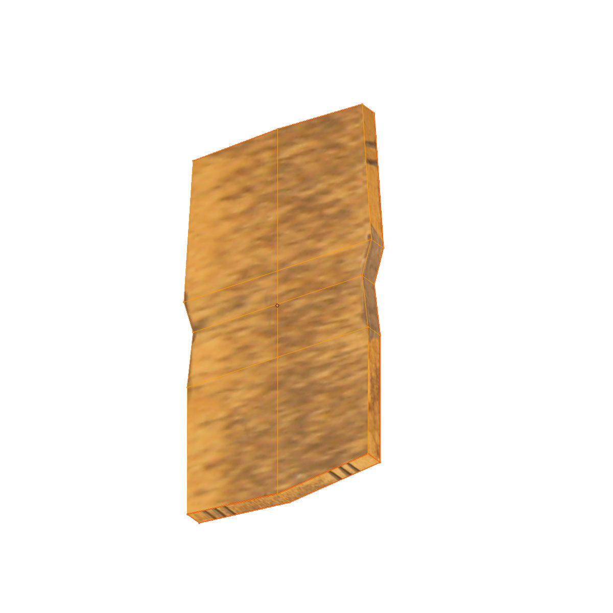 Low poly Wooden Mask Free low-poly 3D model_5