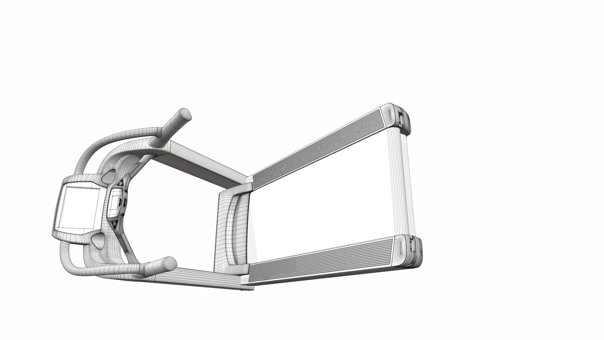 Treadmill cybex 3D model_14