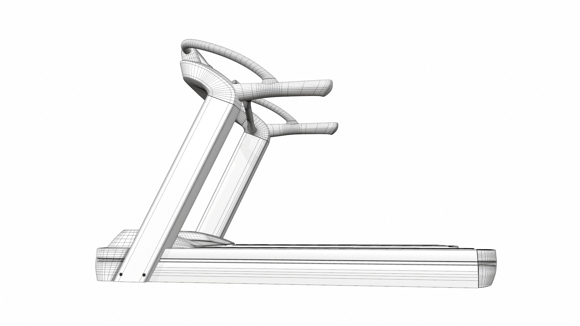Treadmill cybex 3D model_9