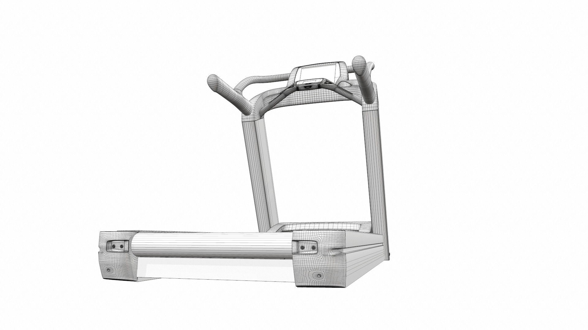 Treadmill cybex 3D model_11