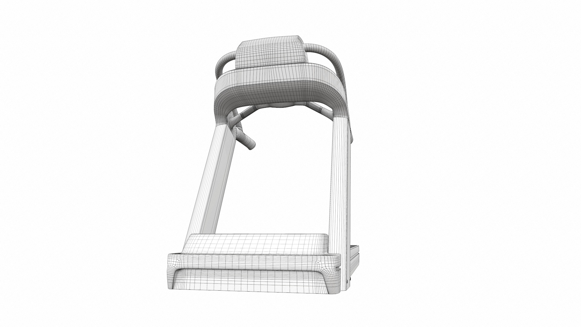 Treadmill cybex 3D model_10