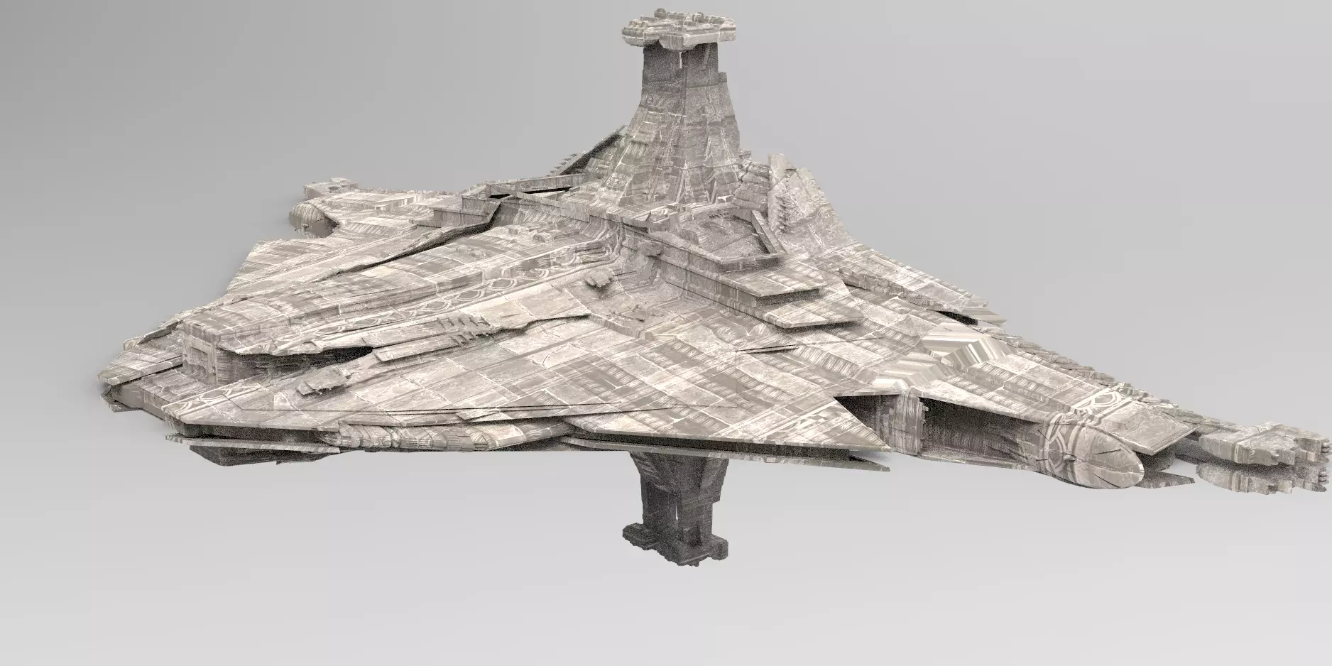 Colossal Space Temple 5  3D model_0