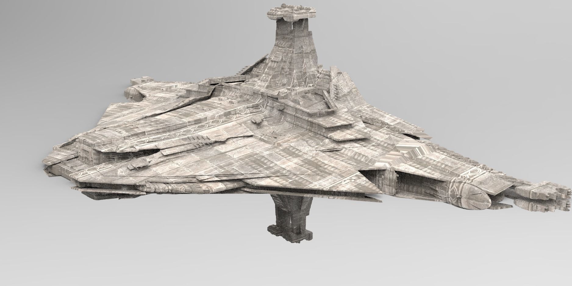 Colossal Space Temple 5  3D model_1