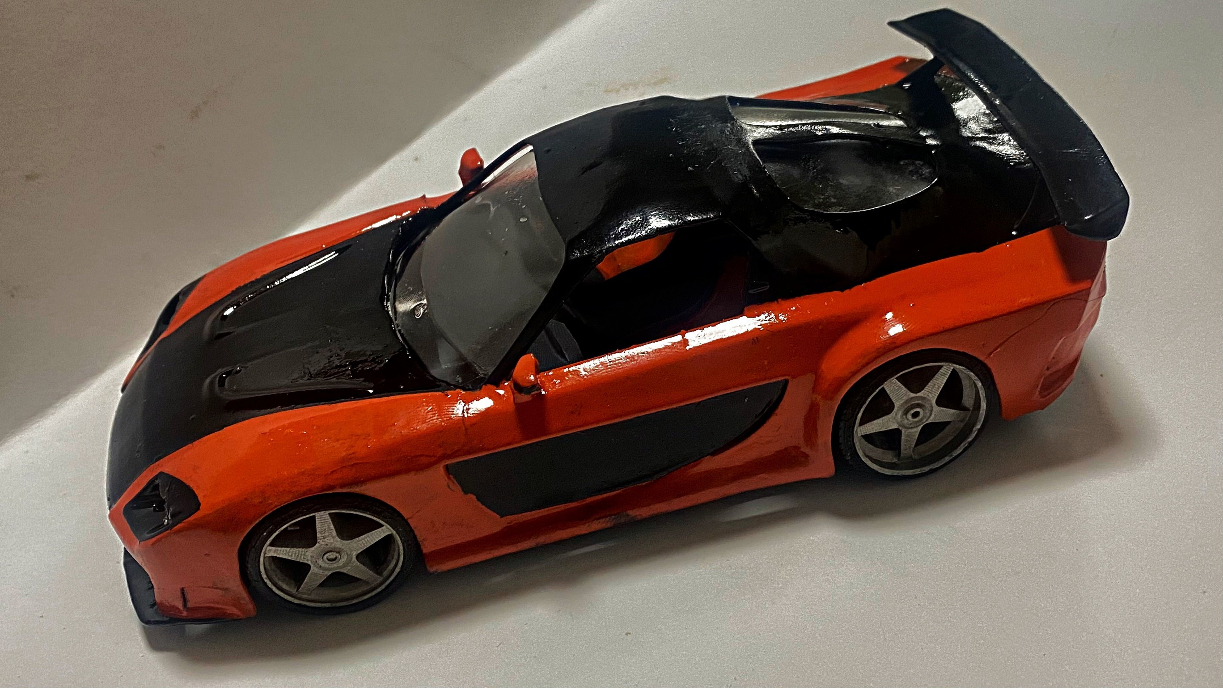Veilside rx7  3D print model_12