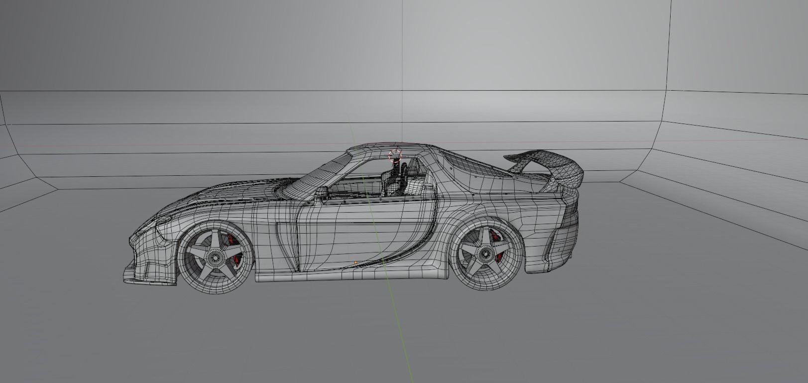 Veilside rx7  3D print model_5
