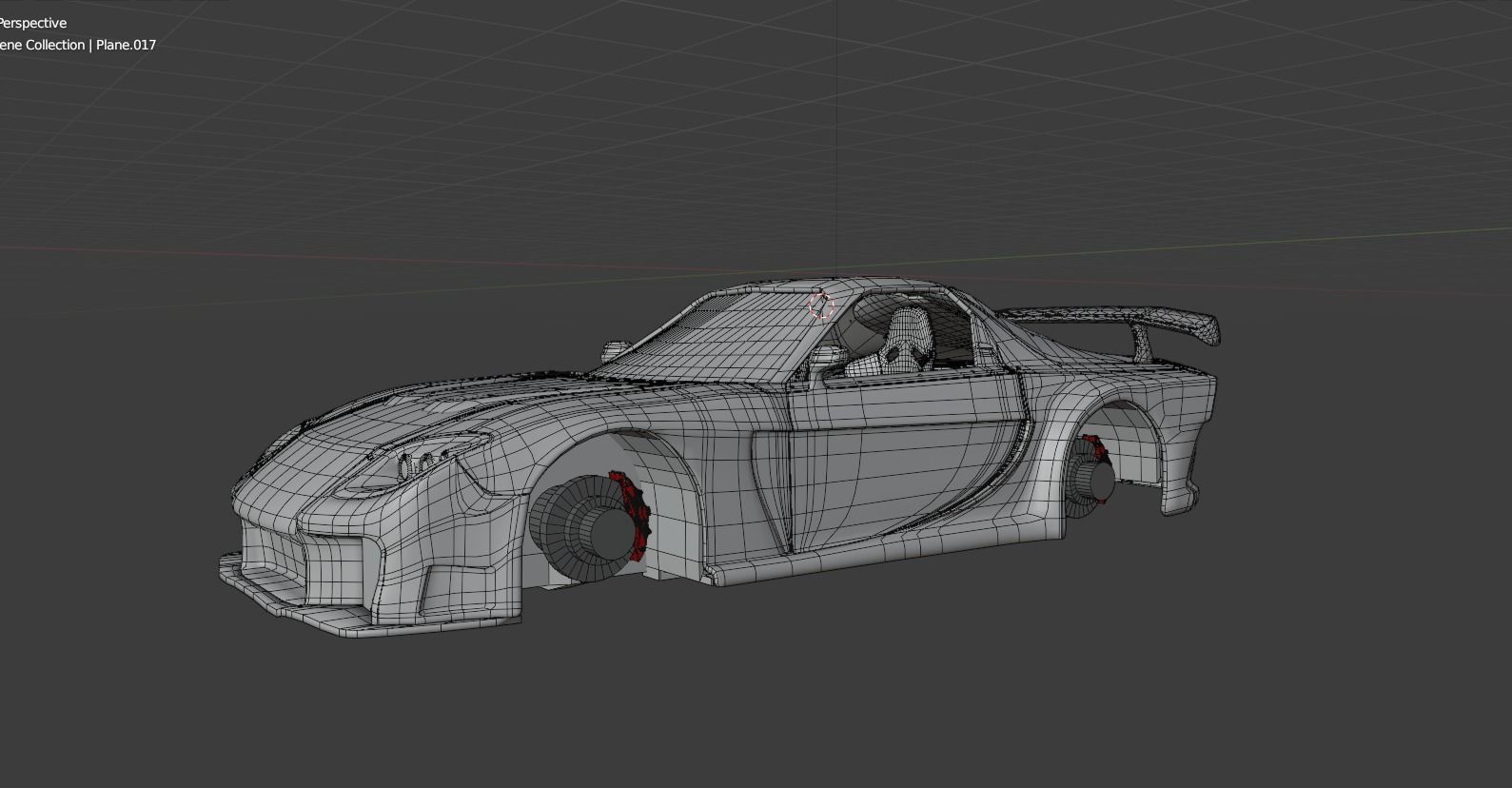 Veilside rx7  3D print model_6