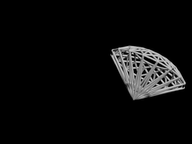 emerald - gemstone structure 3D print model_18