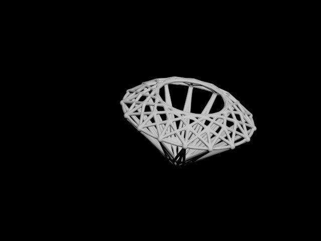 emerald - gemstone structure 3D print model_15