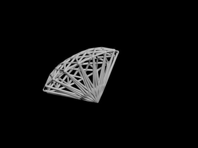 emerald - gemstone structure 3D print model_30