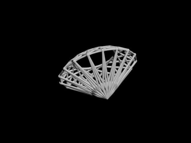 emerald - gemstone structure 3D print model_31