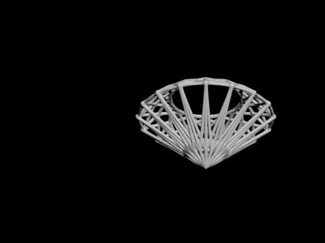 emerald - gemstone structure 3D print model_28