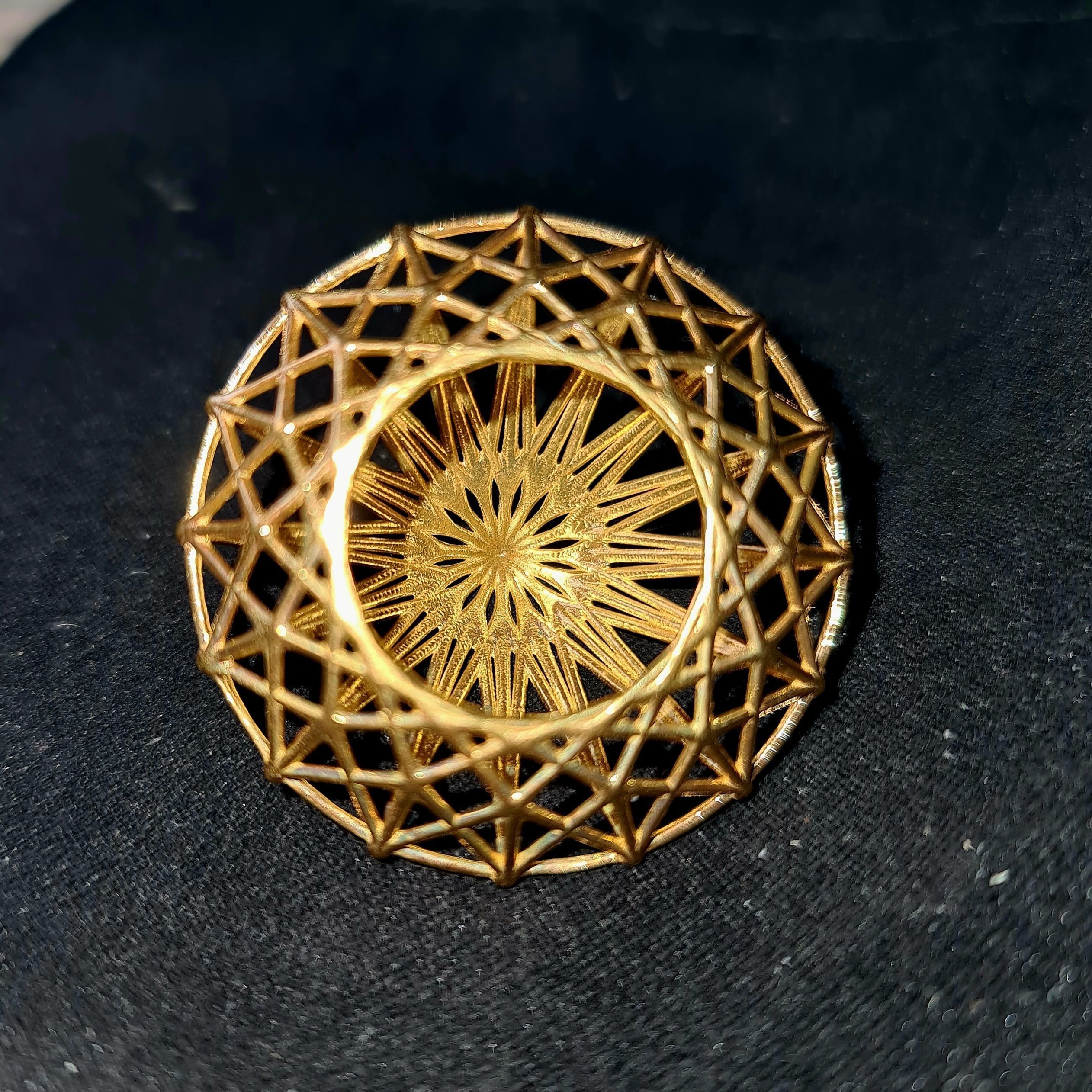 emerald - gemstone structure 3D print model_46