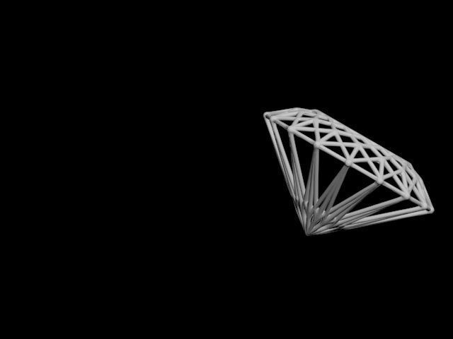 emerald - gemstone structure 3D print model_21