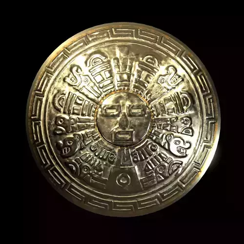 Gold Shield - Inca Empire