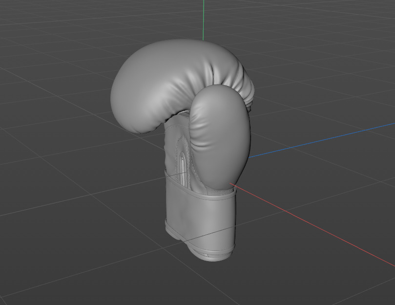 boxing glove 3D model_2