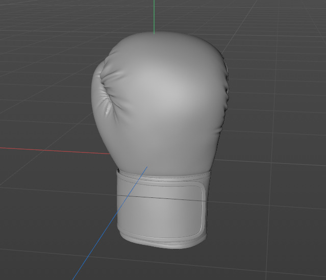 boxing glove 3D model_3