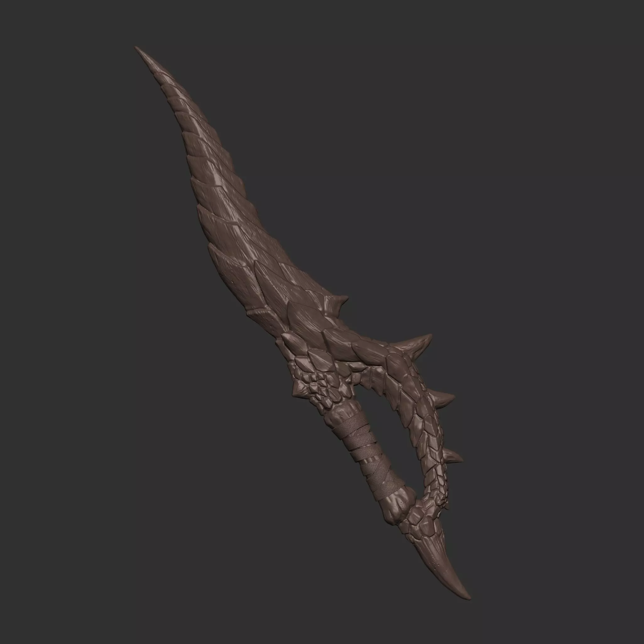 Fatalis Dual Blades 3D print model_0