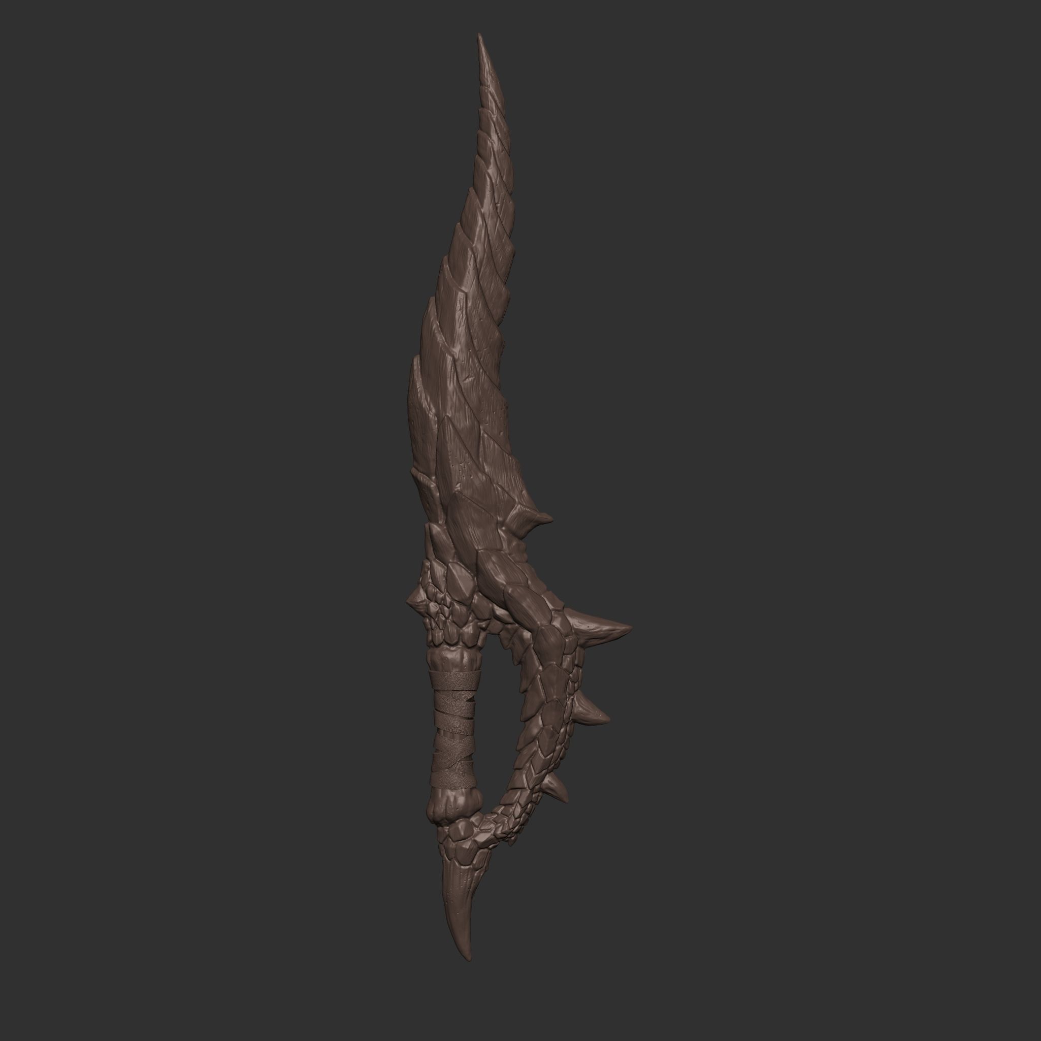 Fatalis Dual Blades 3D print model_1