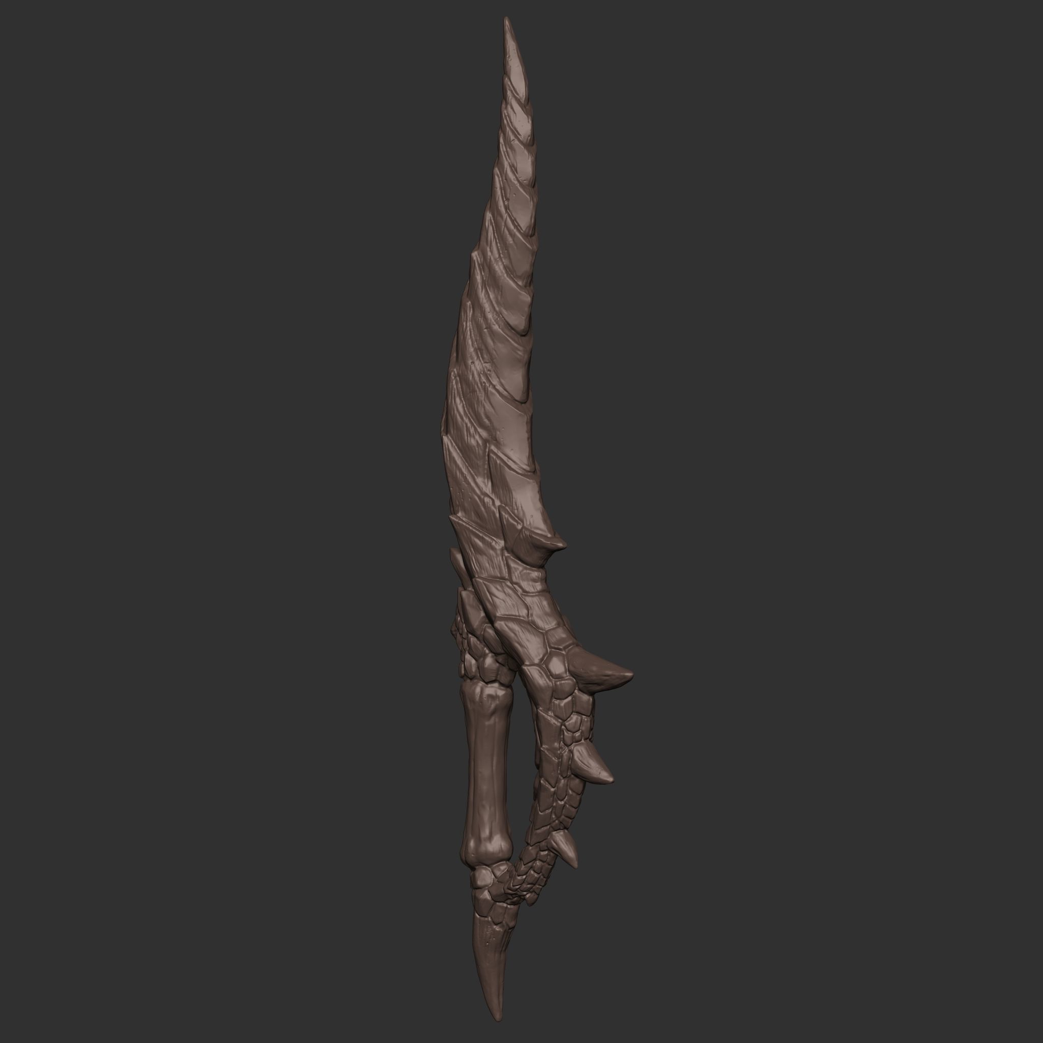 Fatalis Dual Blades 3D print model_2