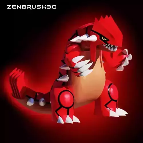 GROUDON - POKEMON LEGENDARY