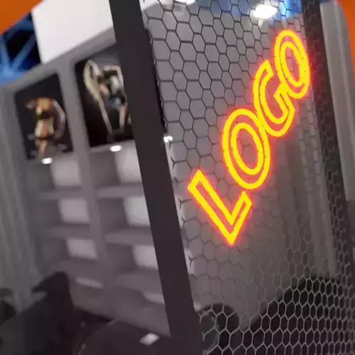 exhibition design No2 3D model