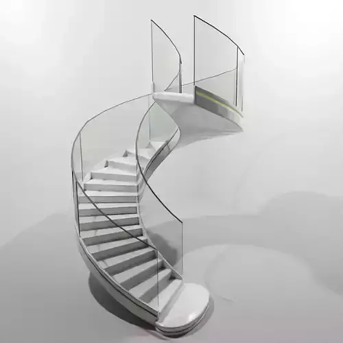 Modern Staircase Stairs White Home 