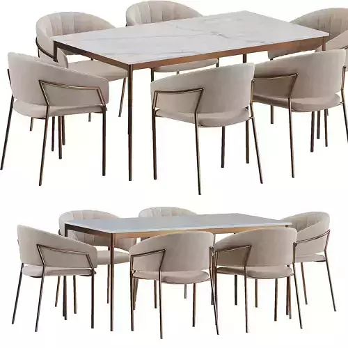 Deephouse Piza dining table